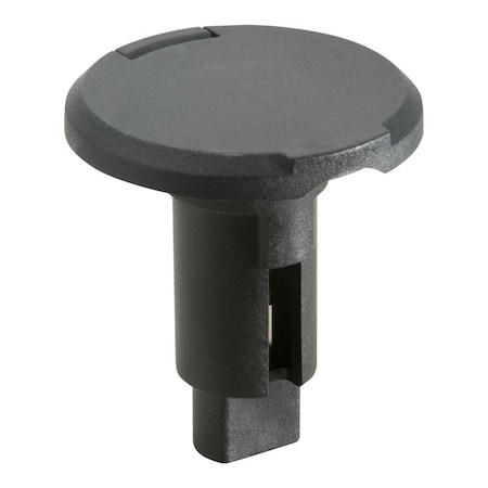 Attwood LightArmor Plug-In Base - 2 Pin - Black - Round 910R2PB-7